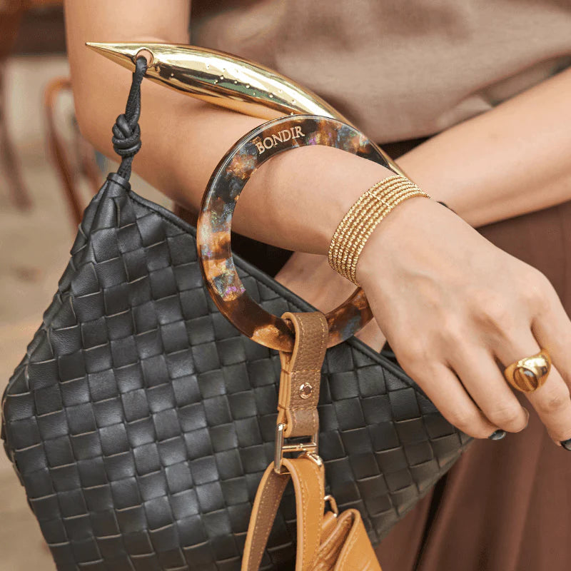 Amber Leather Dog Leash