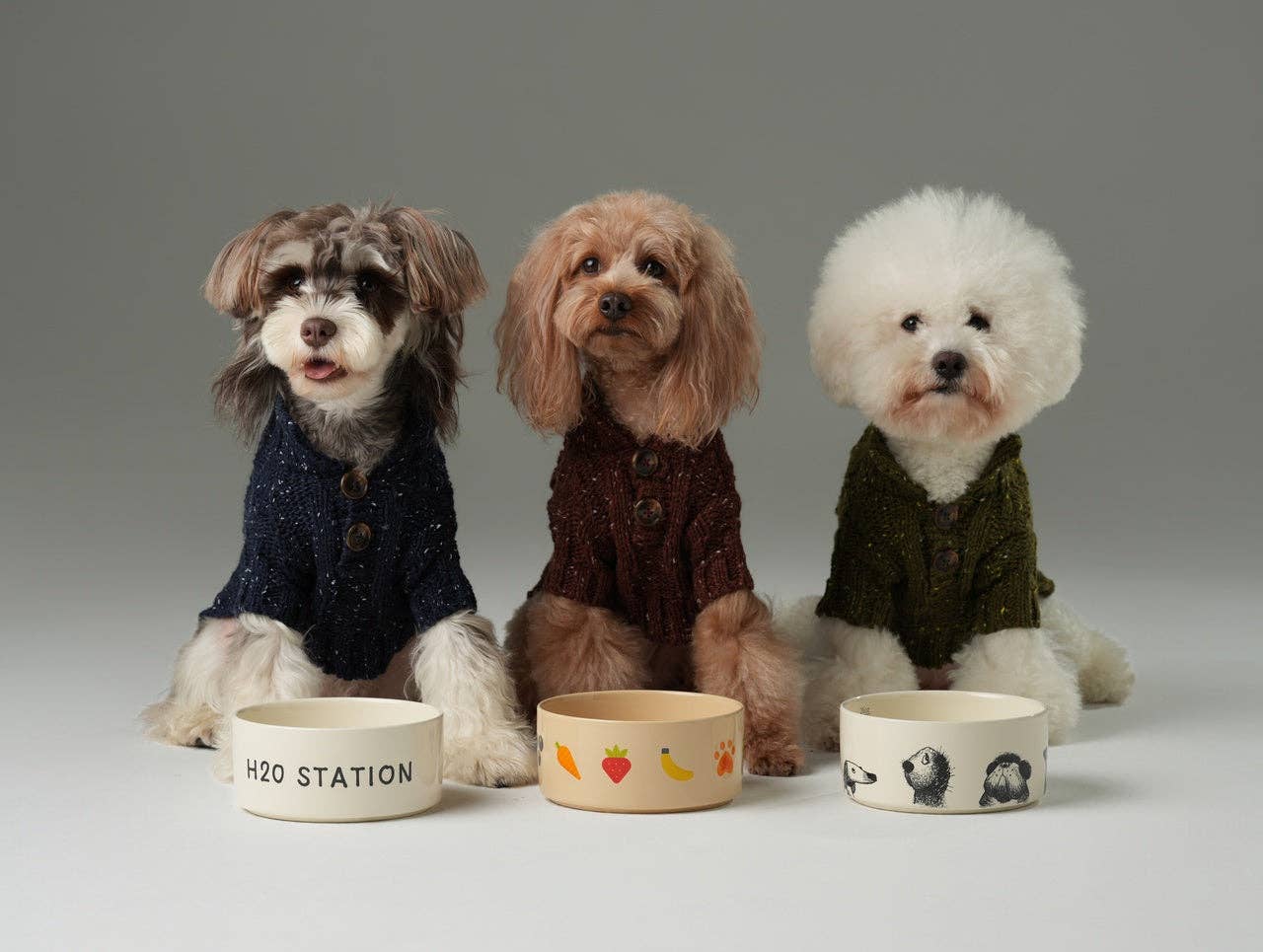 GLACIER PET SWEATER - NAVY