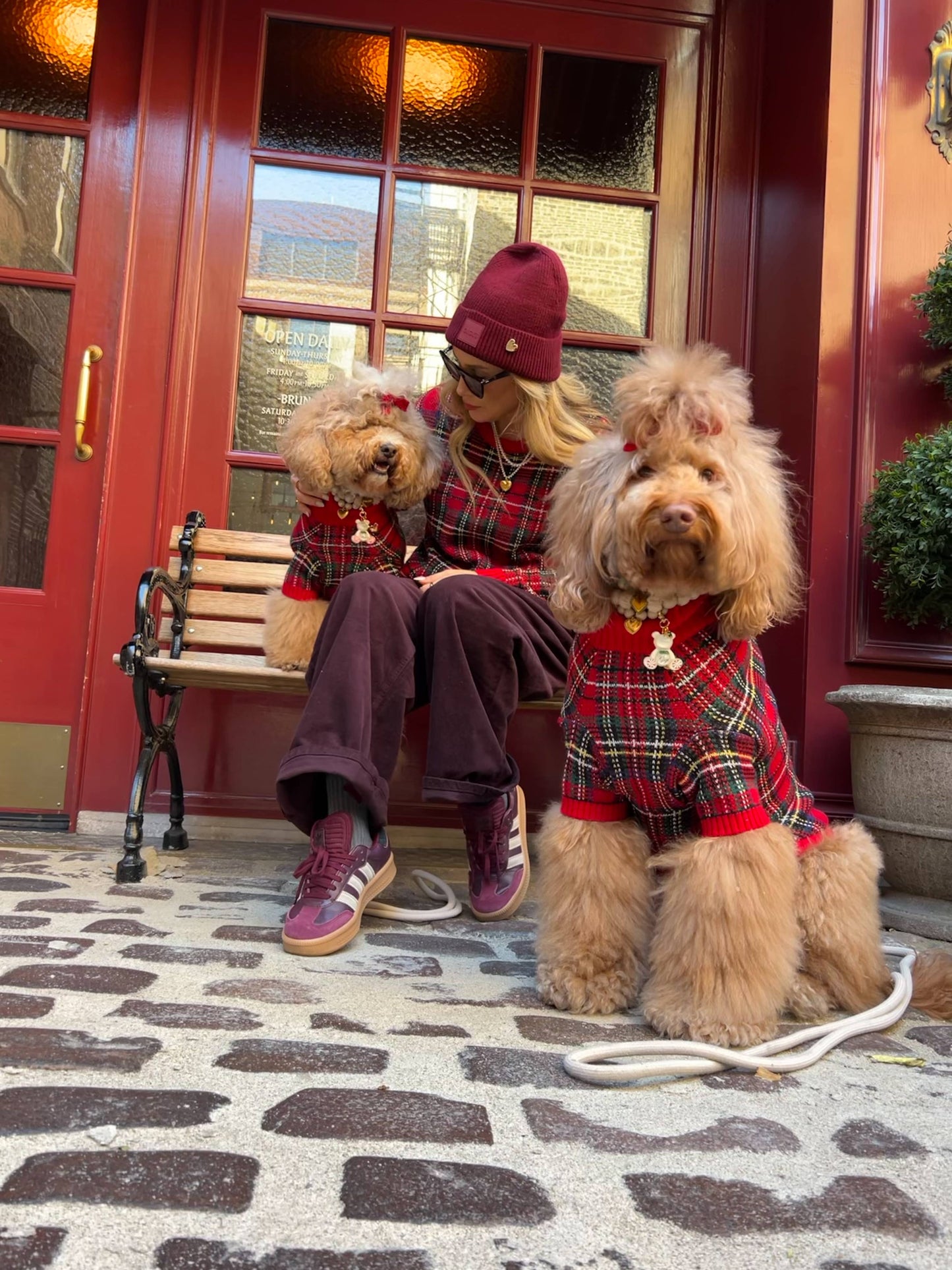 Tartanette Dog Sweater