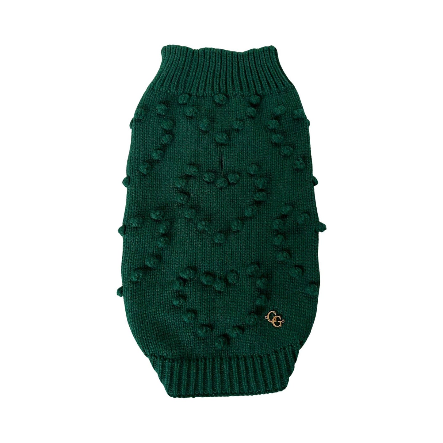 Heartknit Dog Sweater - Evergreen