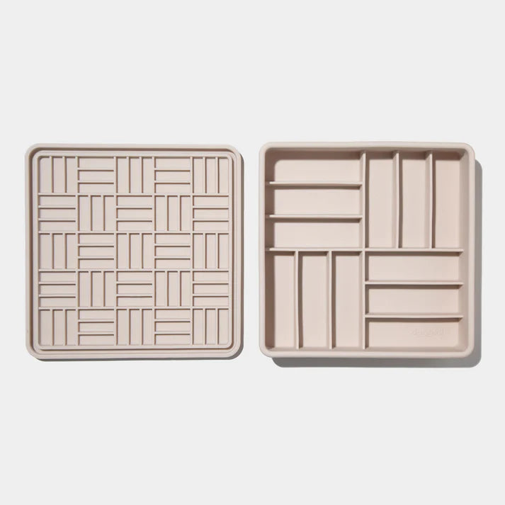 3-in1 parquet slow feeder bowl