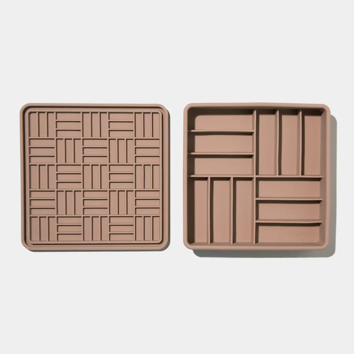 3-in1 parquet slow feeder bowl