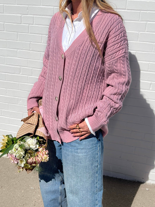 Eloise Rosy Cardigan