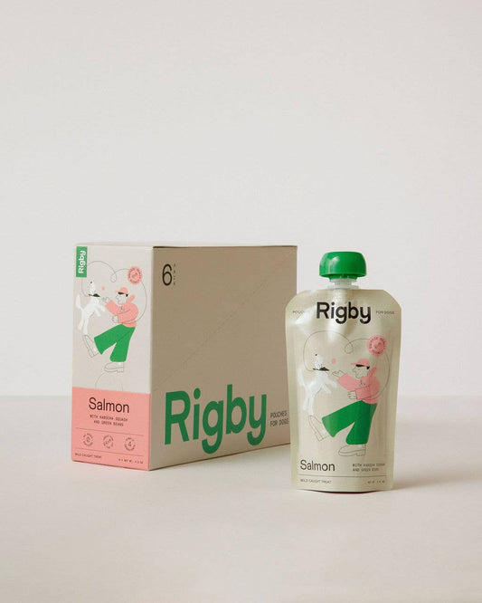 Organic Salmon Squeeze Pouch for Dogs